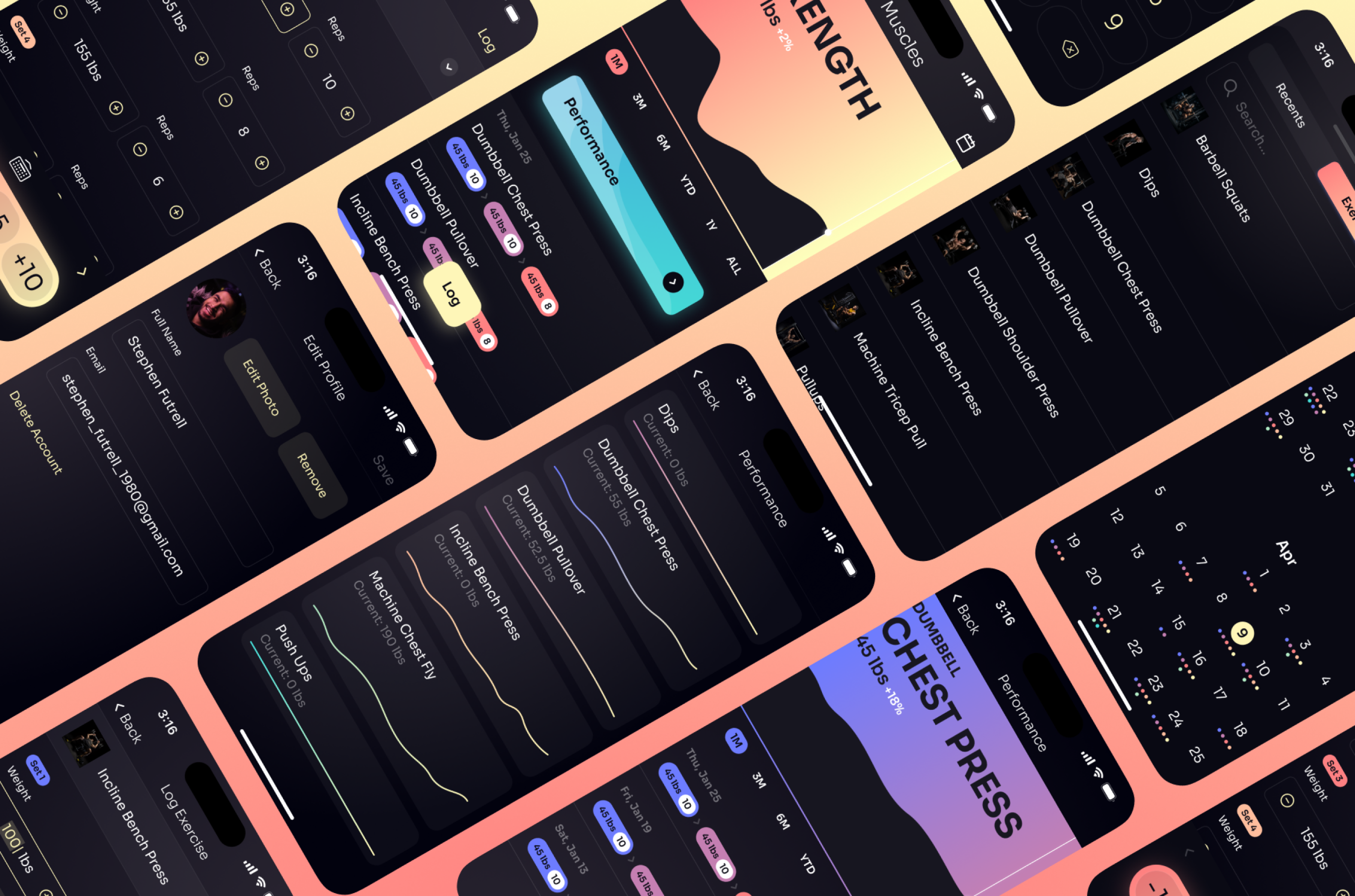 Workout app names Muscles