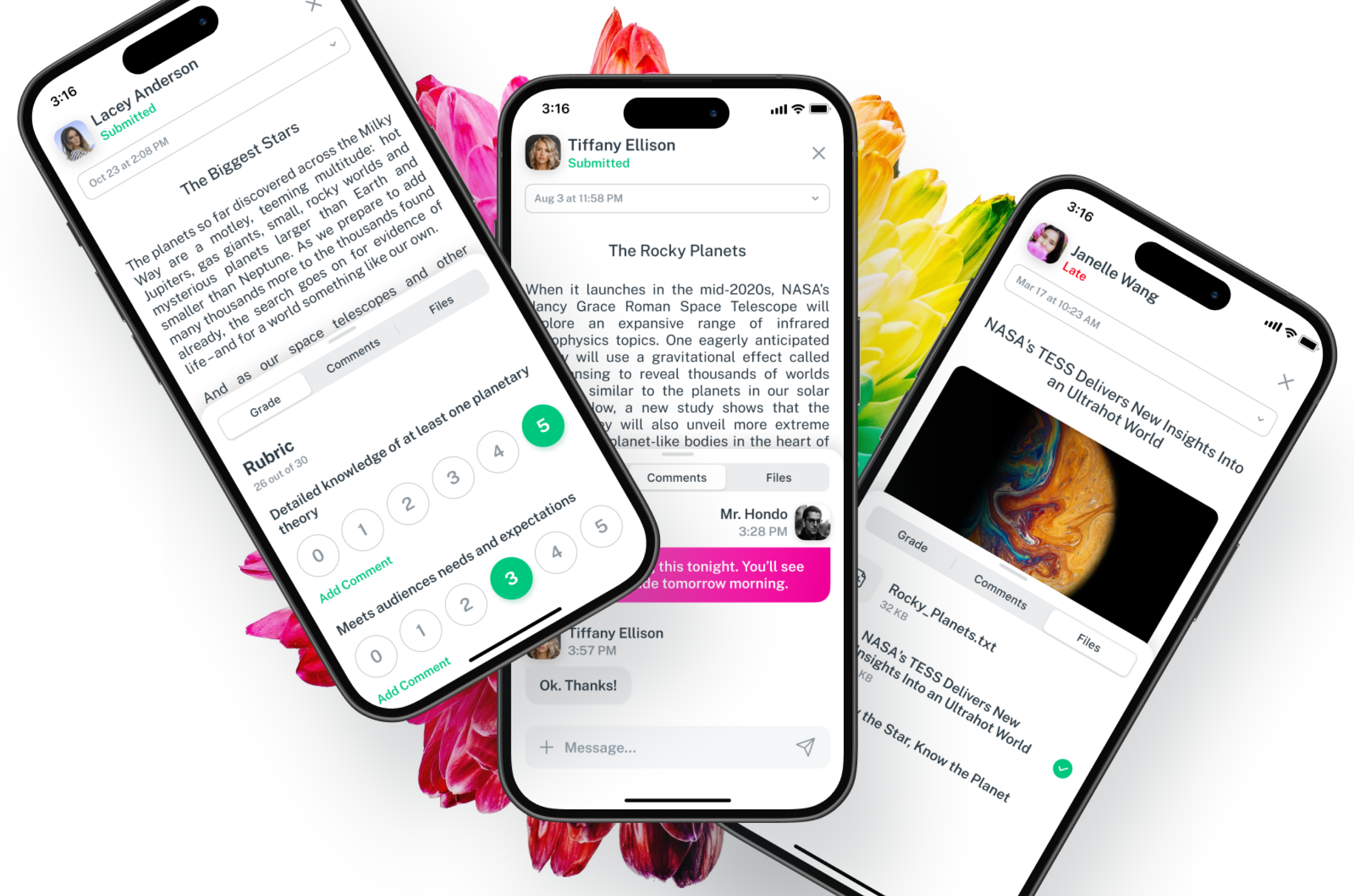 Canvas Teacher App